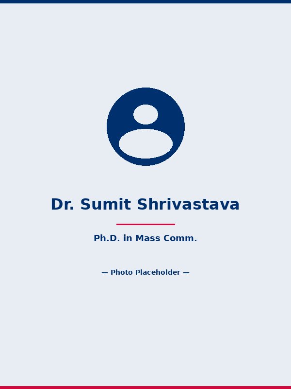 Dr. Sumit Shrivastava